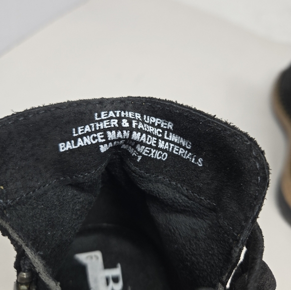 Born Womens Ankle Boots Sz 6 Wynter Black Suede Leather Casual Comfort Everyday - Picture 12 of 13